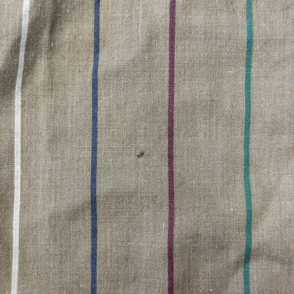 Vtg Holt Western Pearl Snap Mens Medium Brown Striped Button Down Shirt USA Made - Picture 6 of 6